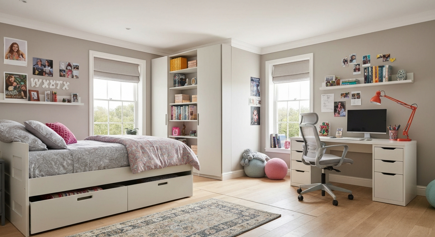 Jak urządzić pokój dla nastolatków, aby był funkcjonalny i stylowy?